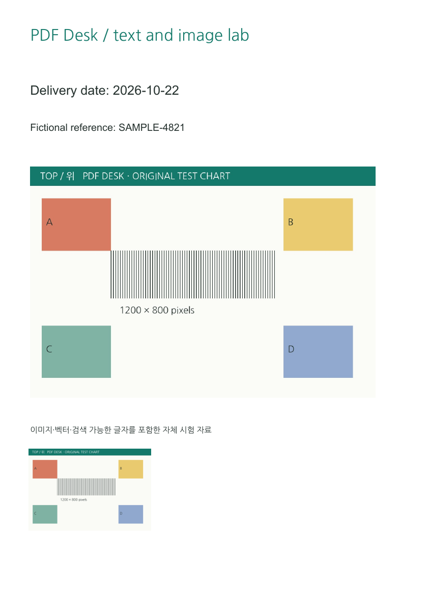 방향 1의 저장 결과 · TOP가 위쪽. A는 왼쪽 위, B는 오른쪽 위입니다. 삽입 그림은 가로 60mm·세로 40mm입니다.